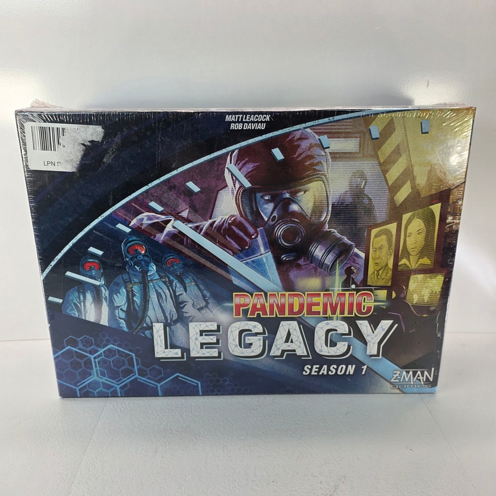 Z-Man Games Pandemic Legacy Season 1 Blue Edition Board Game New Sealed ZM7170
